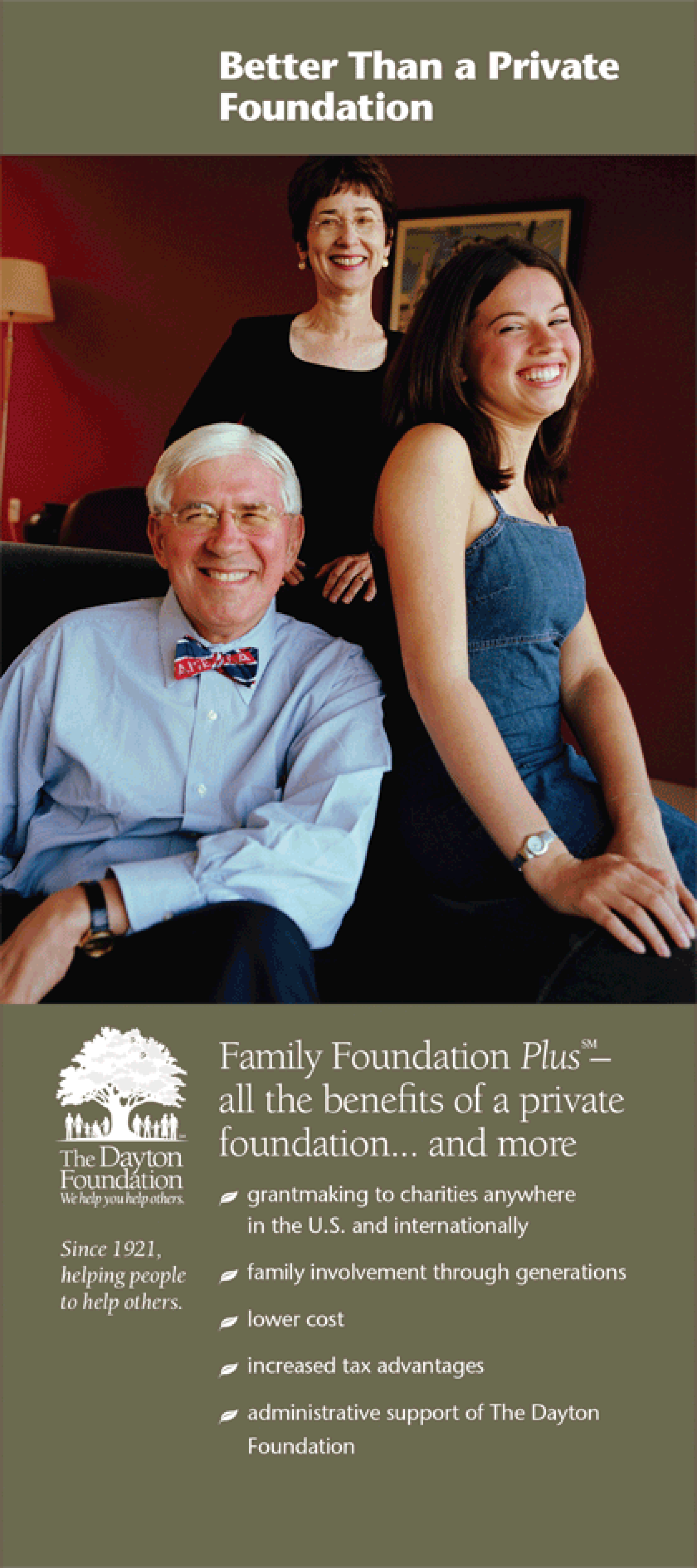 Family Foundation Plus brochure